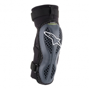 Alpinestars Sequence Knee Protector Anthracite/Yellow Fluorescent