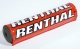 Renthal Bar Pad White/Red